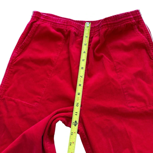 Vintage Andrew St. John Red Corduroy Pants Straight Cotton Retro M y2k - Picture 6 of 10